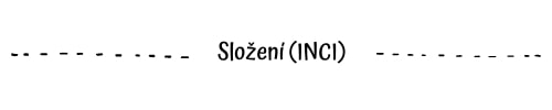 složení inci